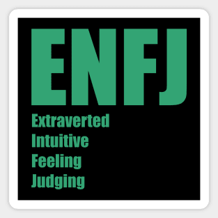 ENFJ The Protagonist MBTI types 7A Myers Briggs personality Magnet